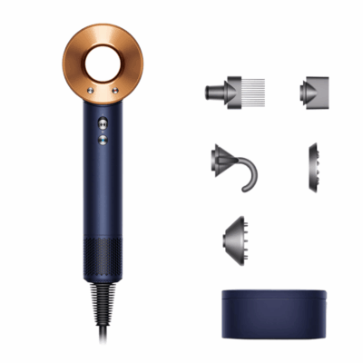 Фен Dyson HD07 Supersonic (Gift Edition) - Dark Blue/Bright Copper