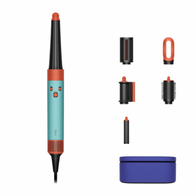 Стайлер Dyson HS08 Hairstyler Airwrap (Straight+Wavy) - Ceramic Patina/Topaz Orange