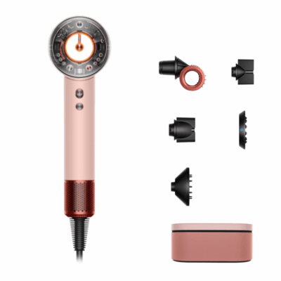 Фен Dyson HD16 Supersonic Nural Hair Dryer (Straight+Wavy) (Gift Edition) - Kanzan Pink