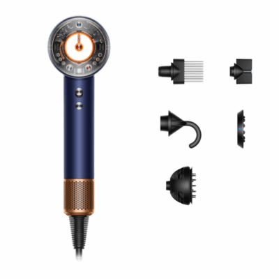 Фен Dyson HD16 Supersonic Nural Hair Dryer (Curly+Coily) - Prussian Blue/Rich Copper