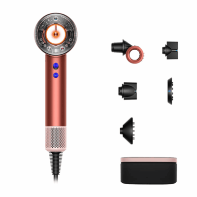 Фен Dyson HD16 Supersonic Nural Hair Dryer (Straight+Wavy) (Gift Edition) - Strawberry Bronze/Blush Pink