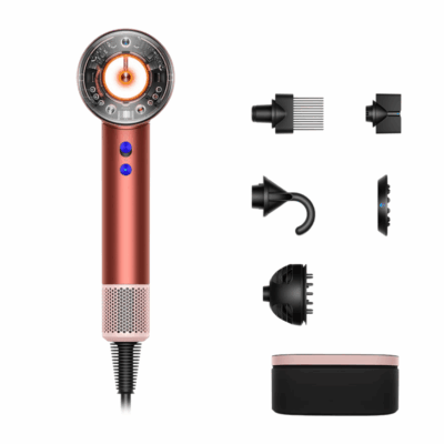 Фен Dyson HD16 Supersonic Nural Hair Dryer (Curly+Coily) (Gift Edition) - Strawberry Bronze/Blush Pink
